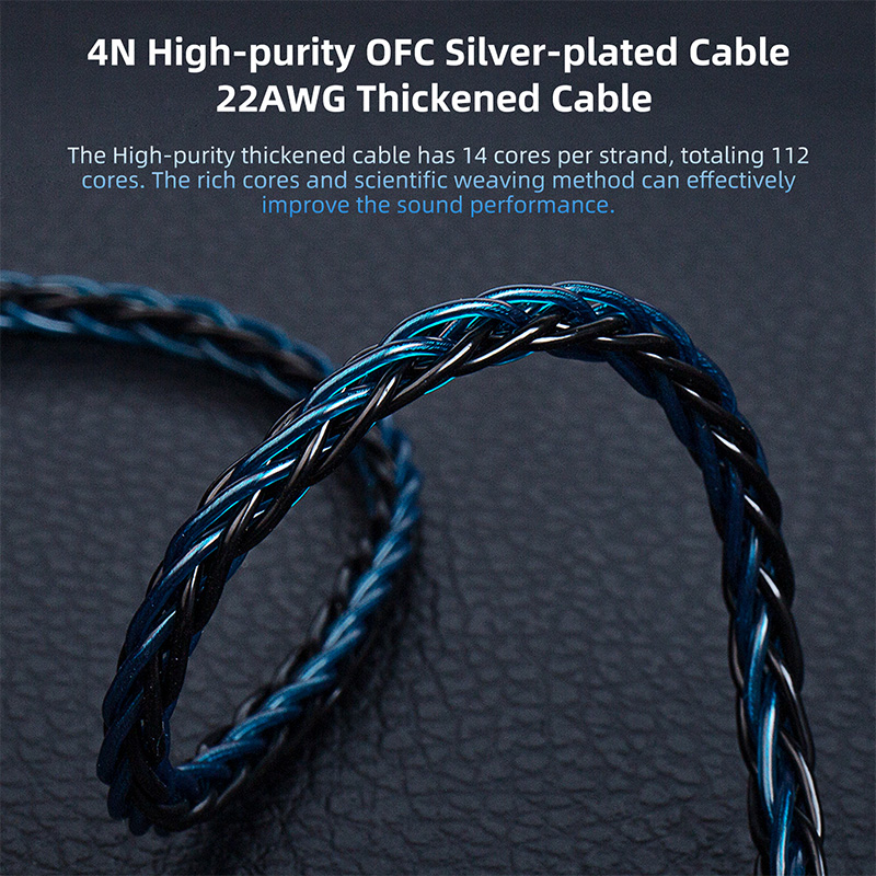 KBEAR ST12 Plus IEM Cable 8 Co - đánh giá và giá In Ear Monitor Iem