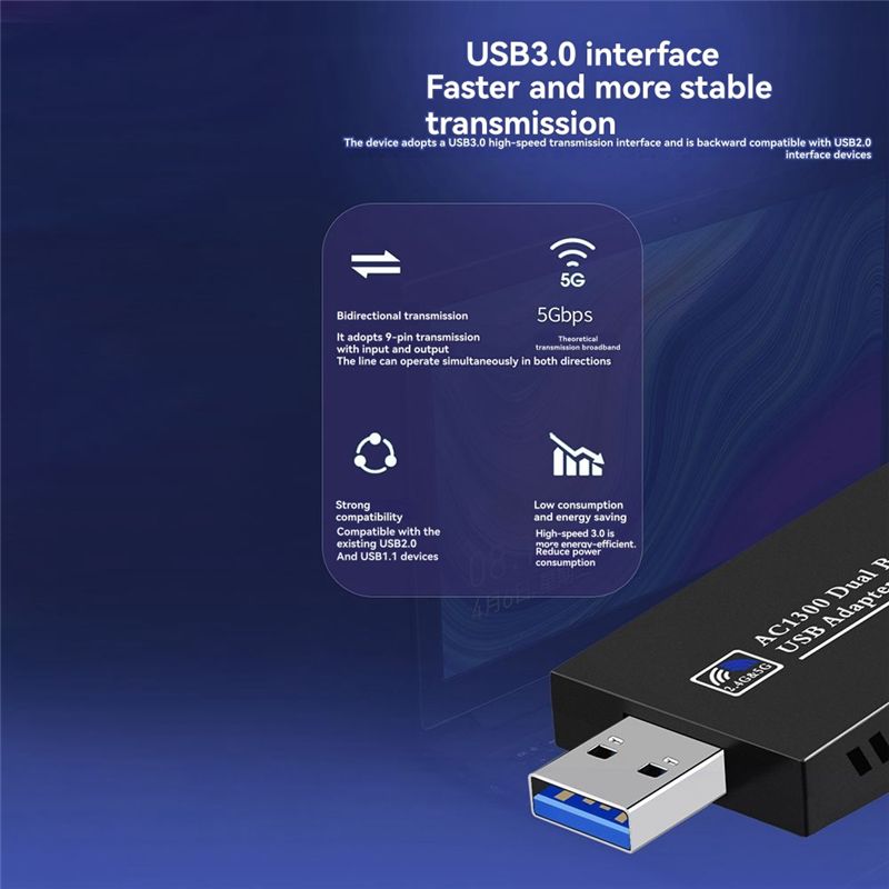 N36R-1300Mbps USB 3.0 Wifi Blu - đánh giá và giá Bluetooth Adapter Receiver
