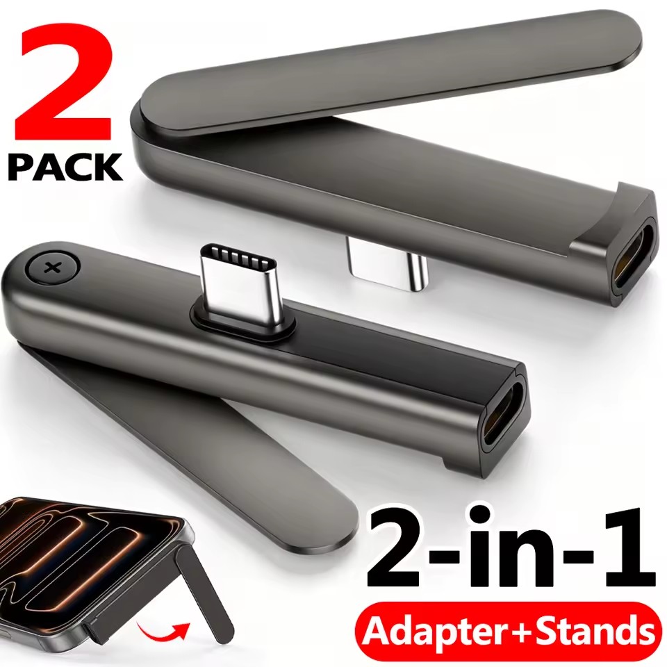 2/1PCS Portable USB C To 3.5mm - đánh giá và giá Headphone Stand Desk