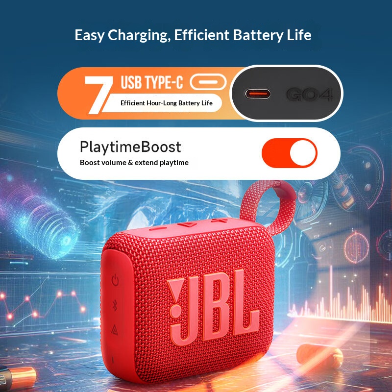JBL GO4 Mini Party Sound Speak - đánh giá và giá Jbl Speaker Go 4