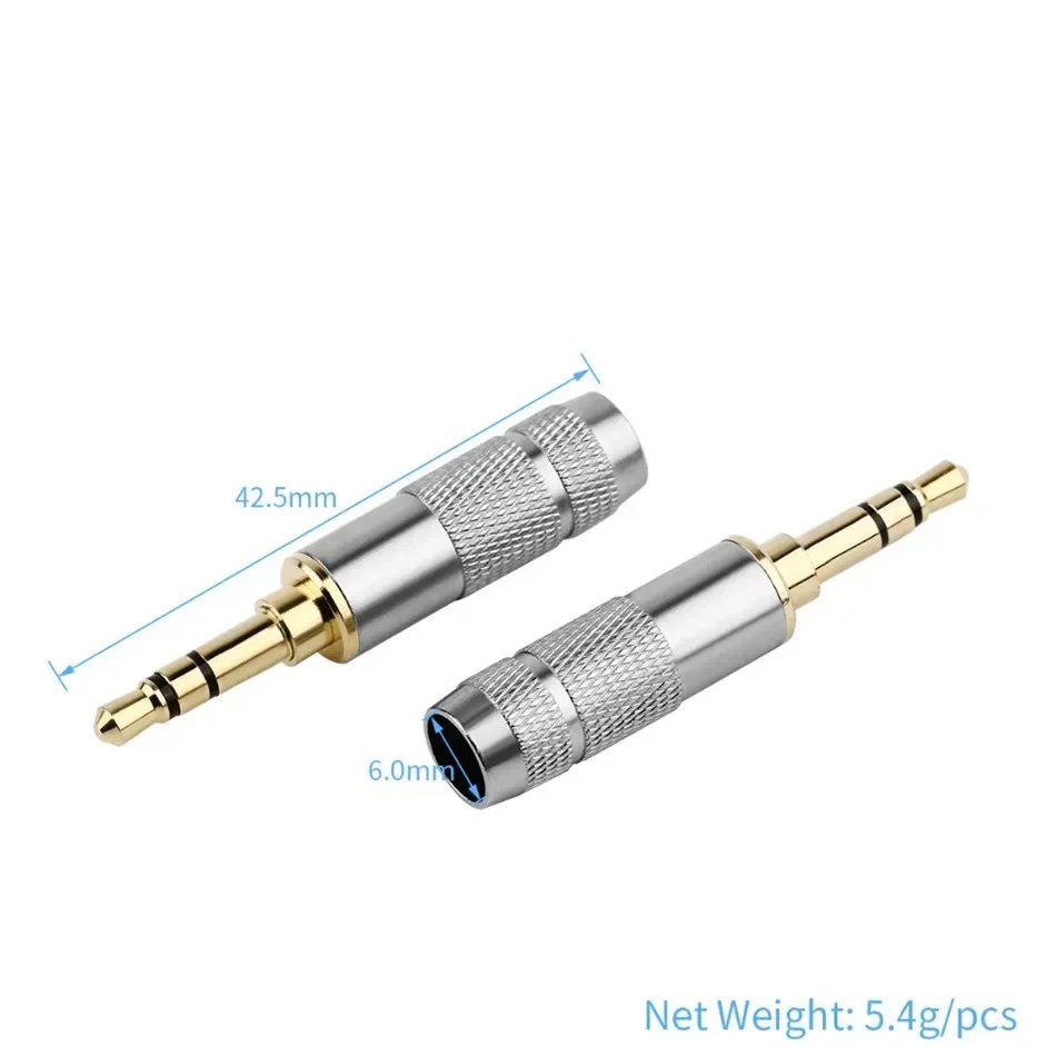 DIY 3.5mm Jacks Audio Plug 3 4 - đánh giá và giá Cable Extension 3.5