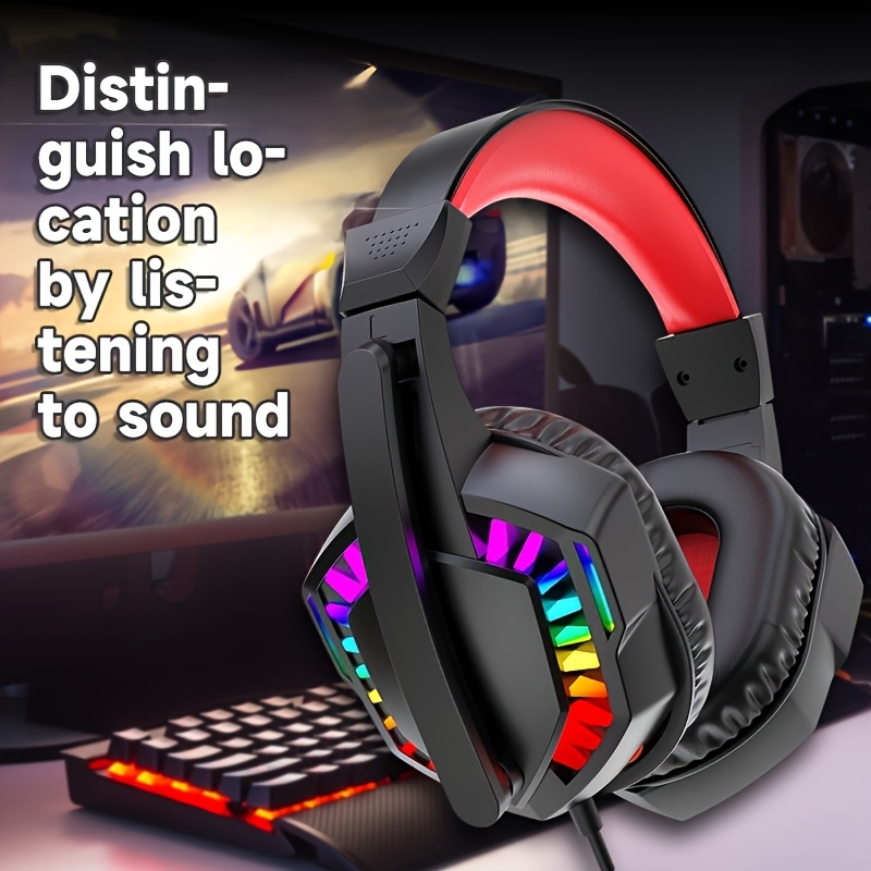 A66,Wired headphones, gaming h - đánh giá và giá Gaming Headset Rgb