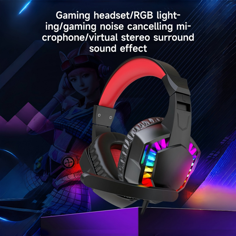 A66,Wired headphones, gaming h - đánh giá và giá Gaming Headset Rgb