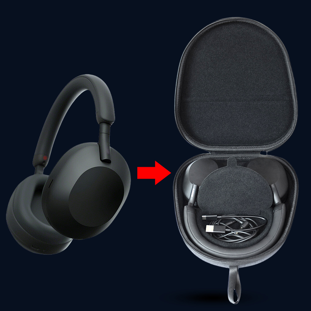 Hard Carrying Case Travel Prot - đánh giá và giá Headphone Case Hard