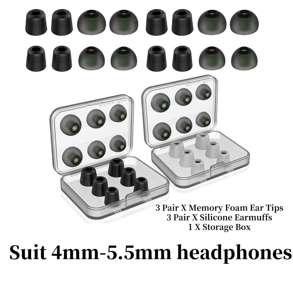 Memory Foam Ear Tips Noise Iso - đánh giá và giá Earphone Foam Tip